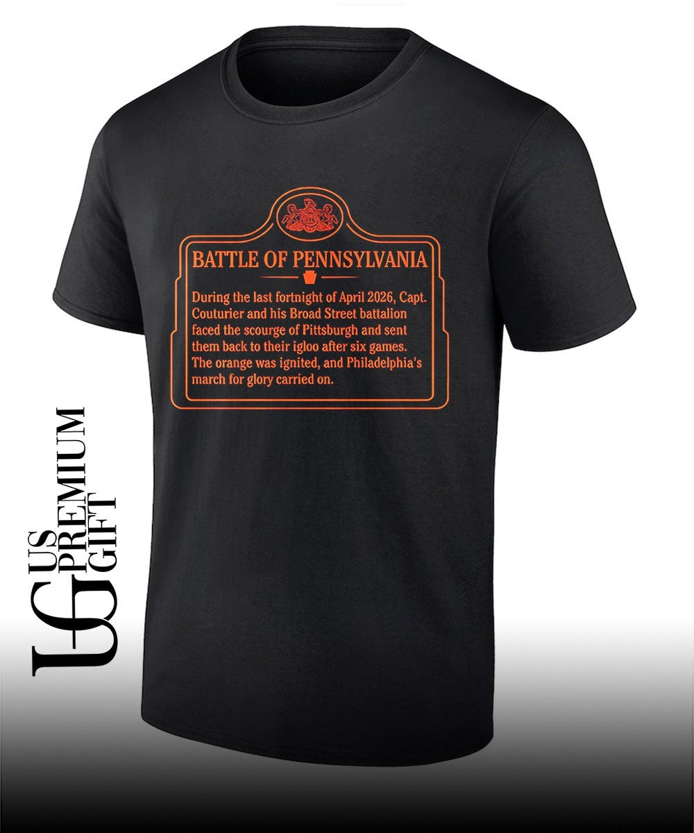 Philadelphia Flyers the battle of Pennsylvania T-shirt