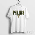 Philadelphia Phillies Camo Mlb Postseason 2025 T Shirts