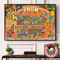 Phish Live At Sphere Las Vegas 2026 Final Weekend Poster On April 30 May 1 And 2 2026 Landscape Poster Canvas