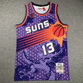 Phoenix Suns #13 Steve Nash Suns 13 Purple s-xxl Style 4