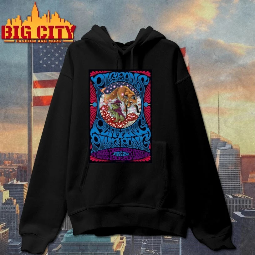 Pigeons Playing Ping Pong Dec 19-20 2025 The Capitol Theatre In Port Chester NY Poster shirt