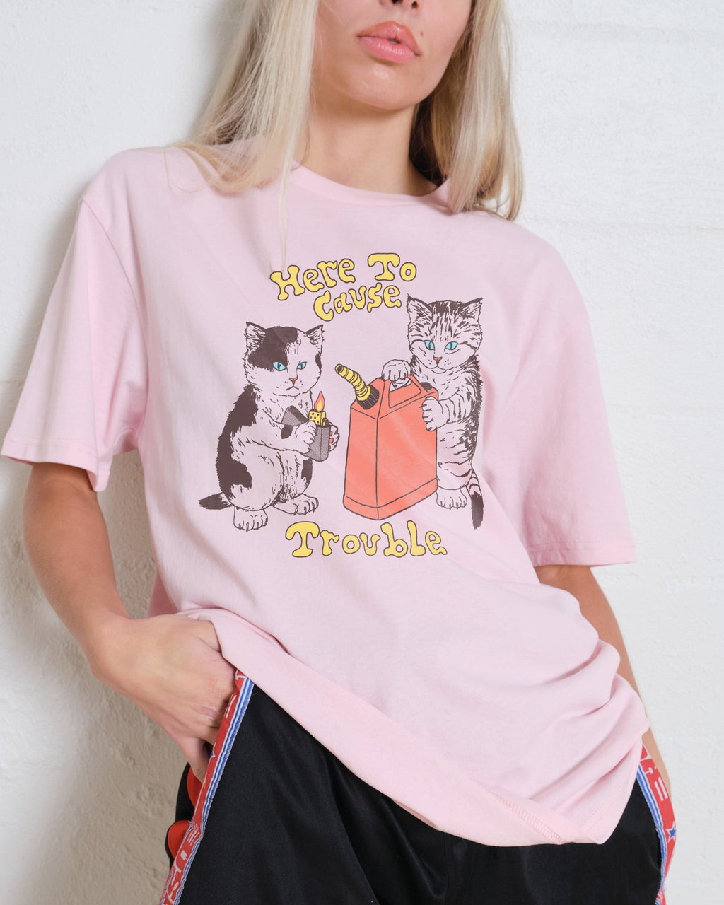 Here to Cause Trouble T-Shirt