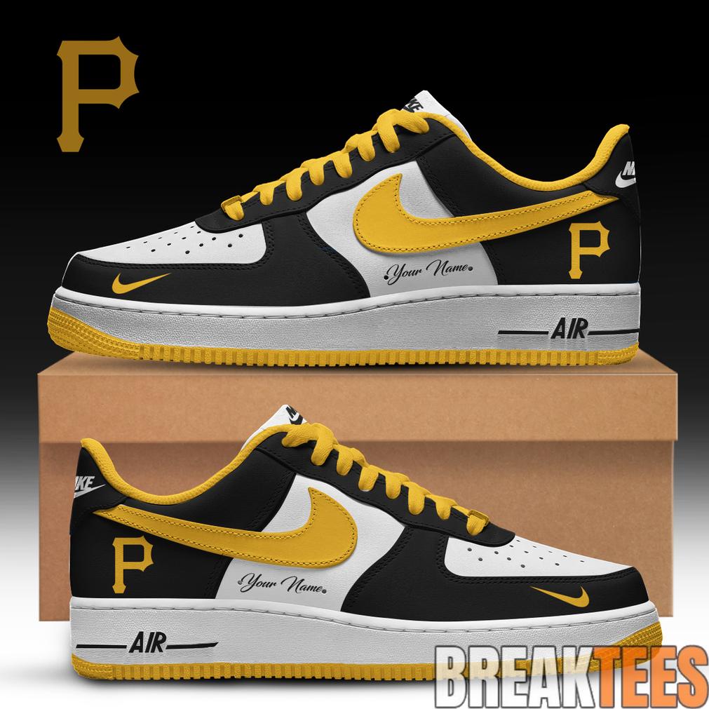 Pittsburgh Pirates Special Edition Air Force 1 Low Custom For Fans