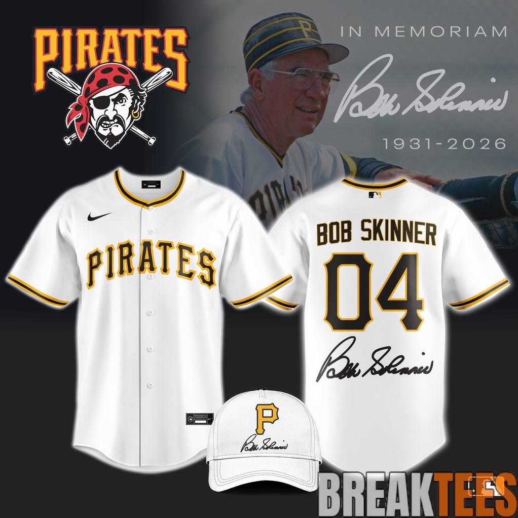 Pittsburgh Pirates x Bob Skinner In Memoriam Signature Baseball Jersey