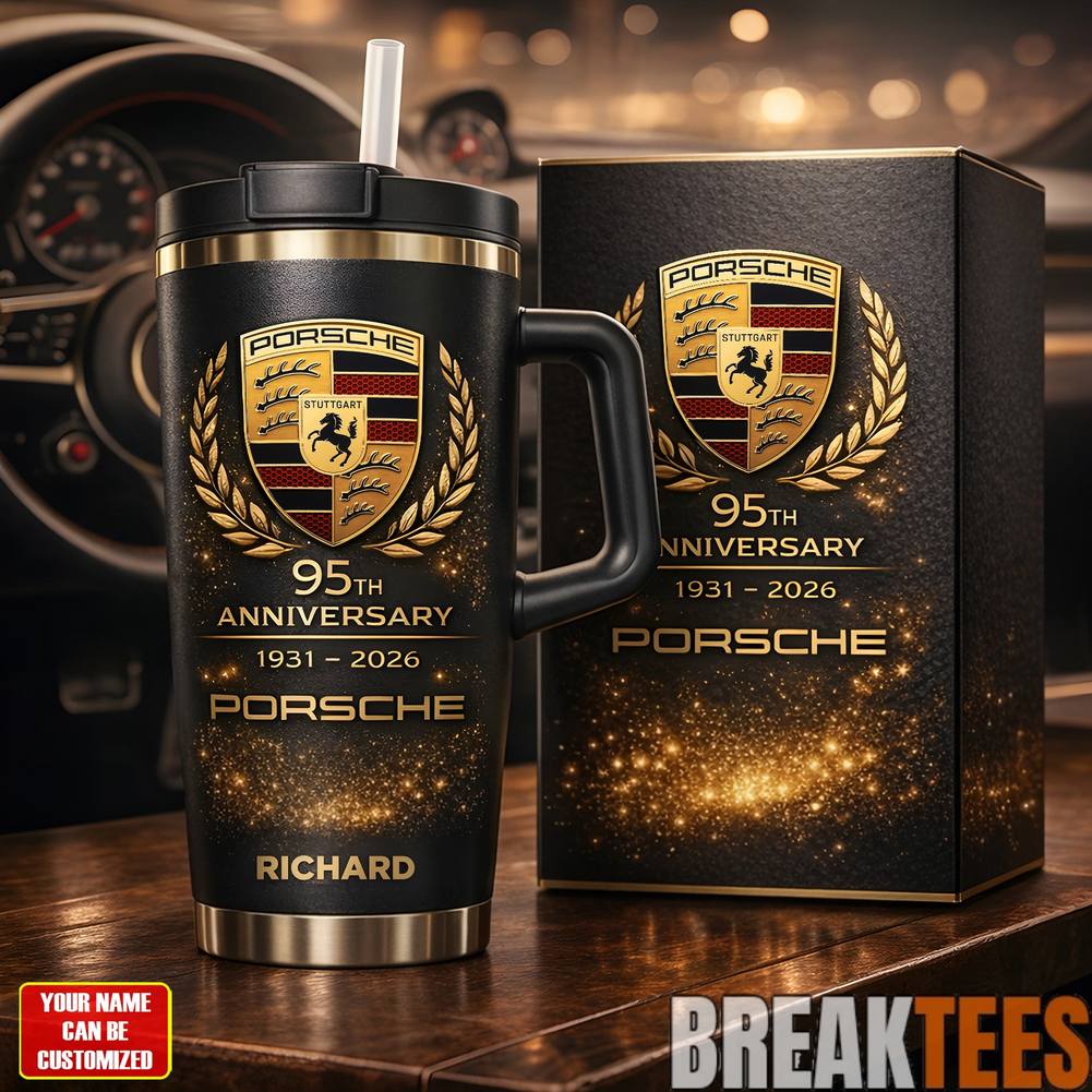 Porsche 95th Anniversary Custom YETI Tumbler