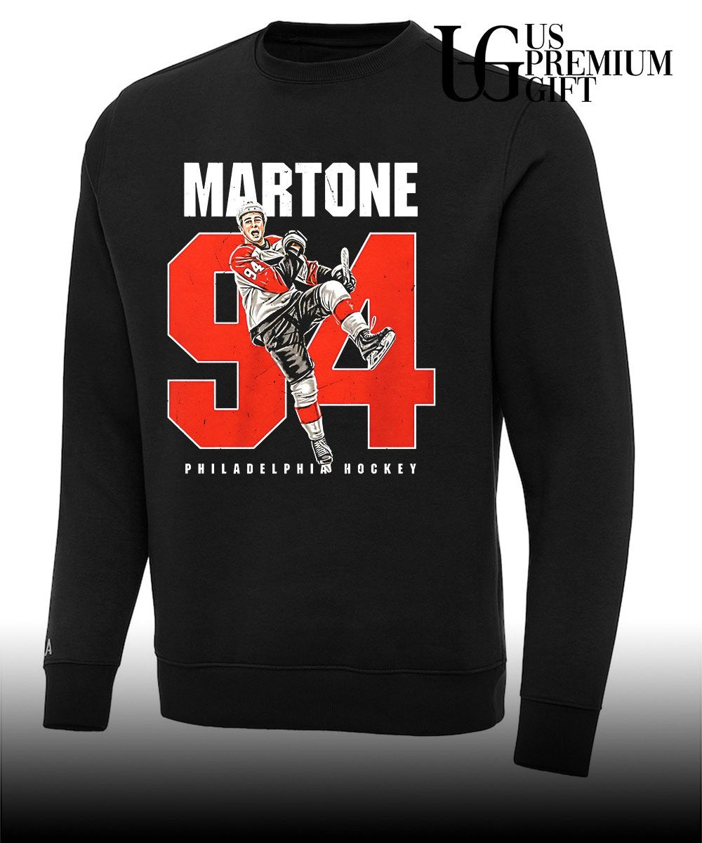 Porter Martone 94 player Philadelphia Flyers NHL number shirt