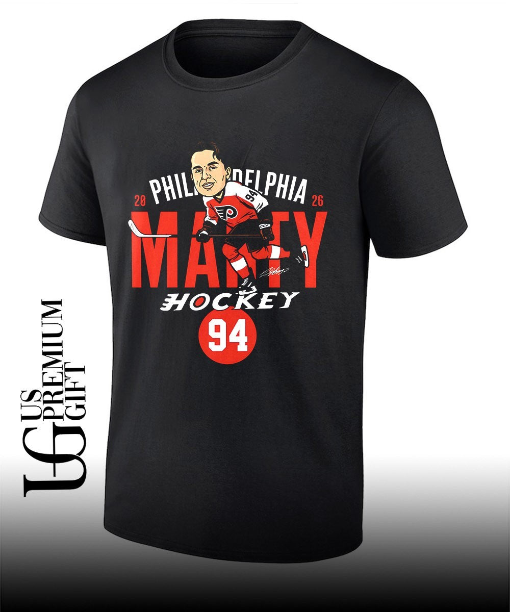 Porter Martone Philadelphia Flyers Hockey 2026 NHL signature shirt