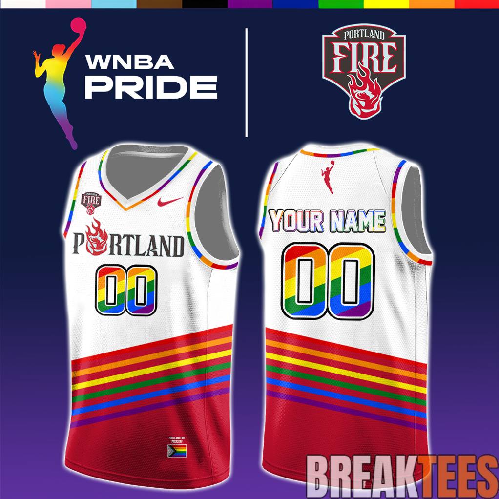 Portland 2026 WNBA x Pride Day Limited Edition Jersey