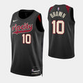 Portland Trail Blazers #10 Moses Brown 2023-24 City Edition Swingman Jersey