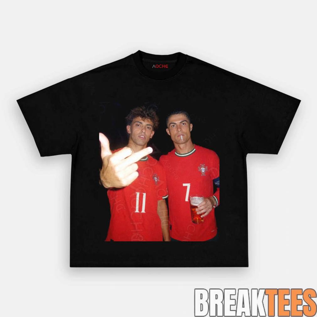 Portugal João Félix & Ronaldo Style Shirt
