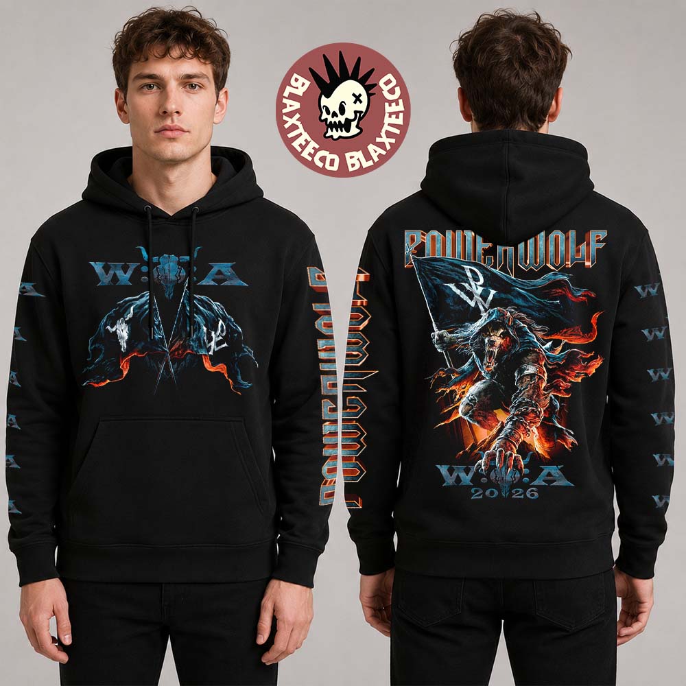 Powerwolf Wacken Open Air 2026 Festival Merch Wacken Germany 1 August 2026 Hoodie