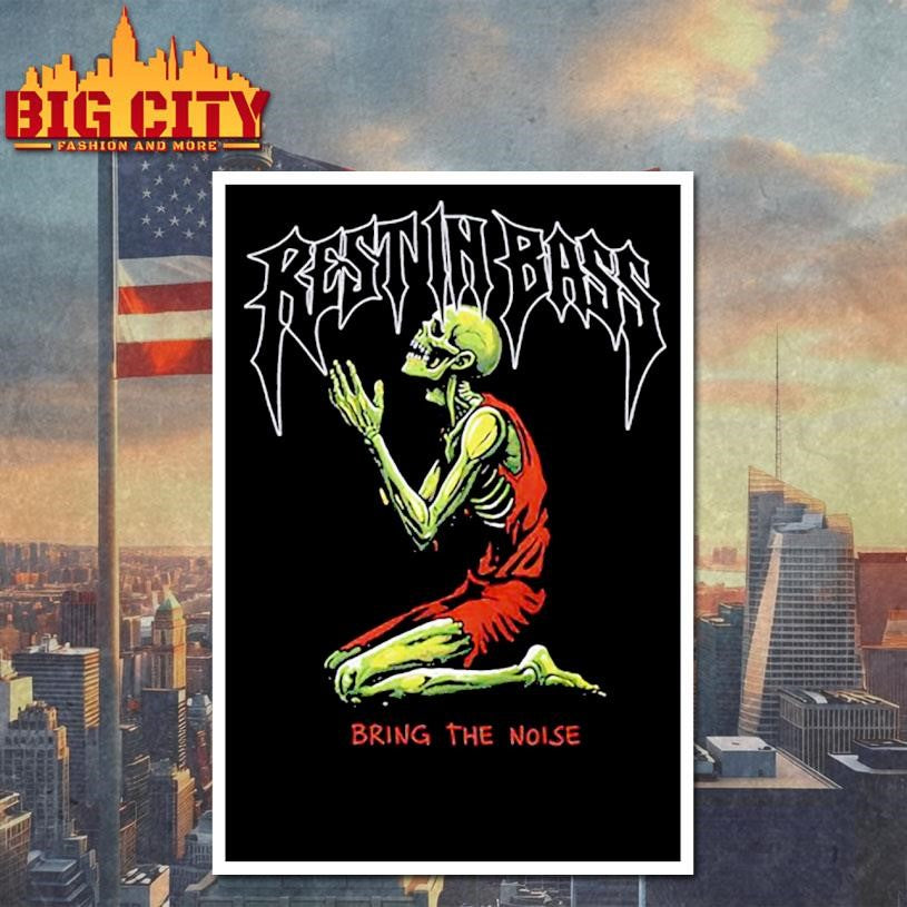 Praiseche Rest In Bass Praying Shirt