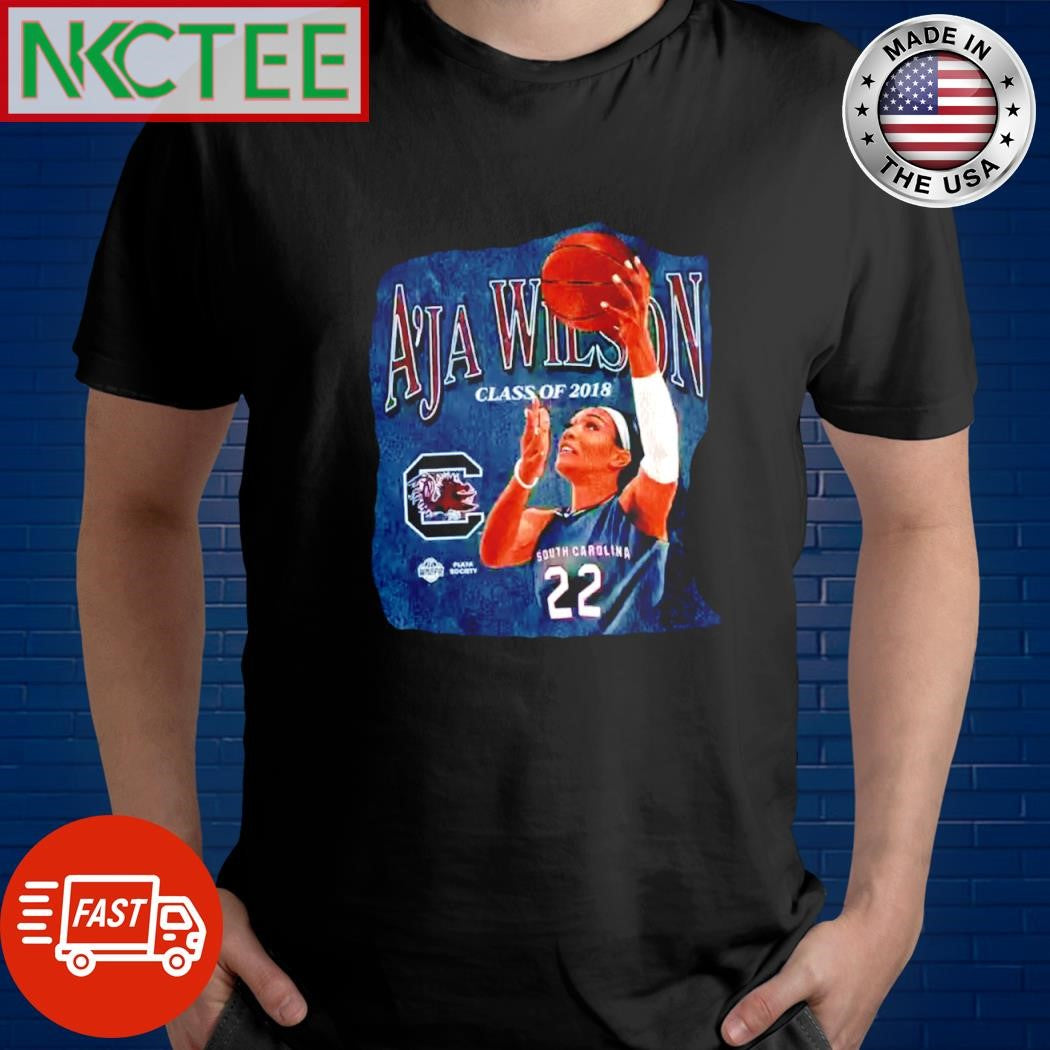 Premium A’ja Wilson class of 2018 South Carolina Gamecocks women’s basketball shirt