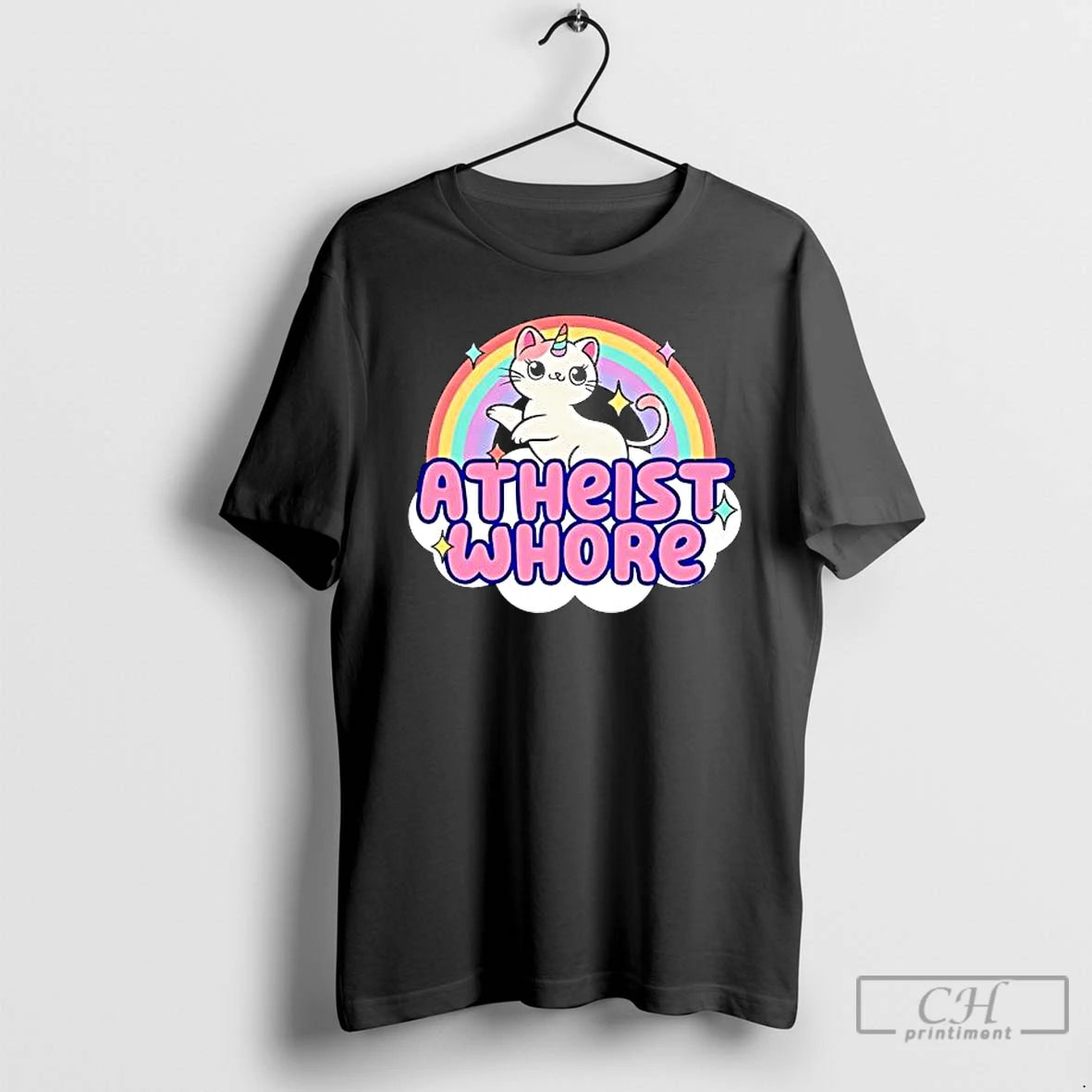 Premium Atheist Whore Cat Unicorn Cute