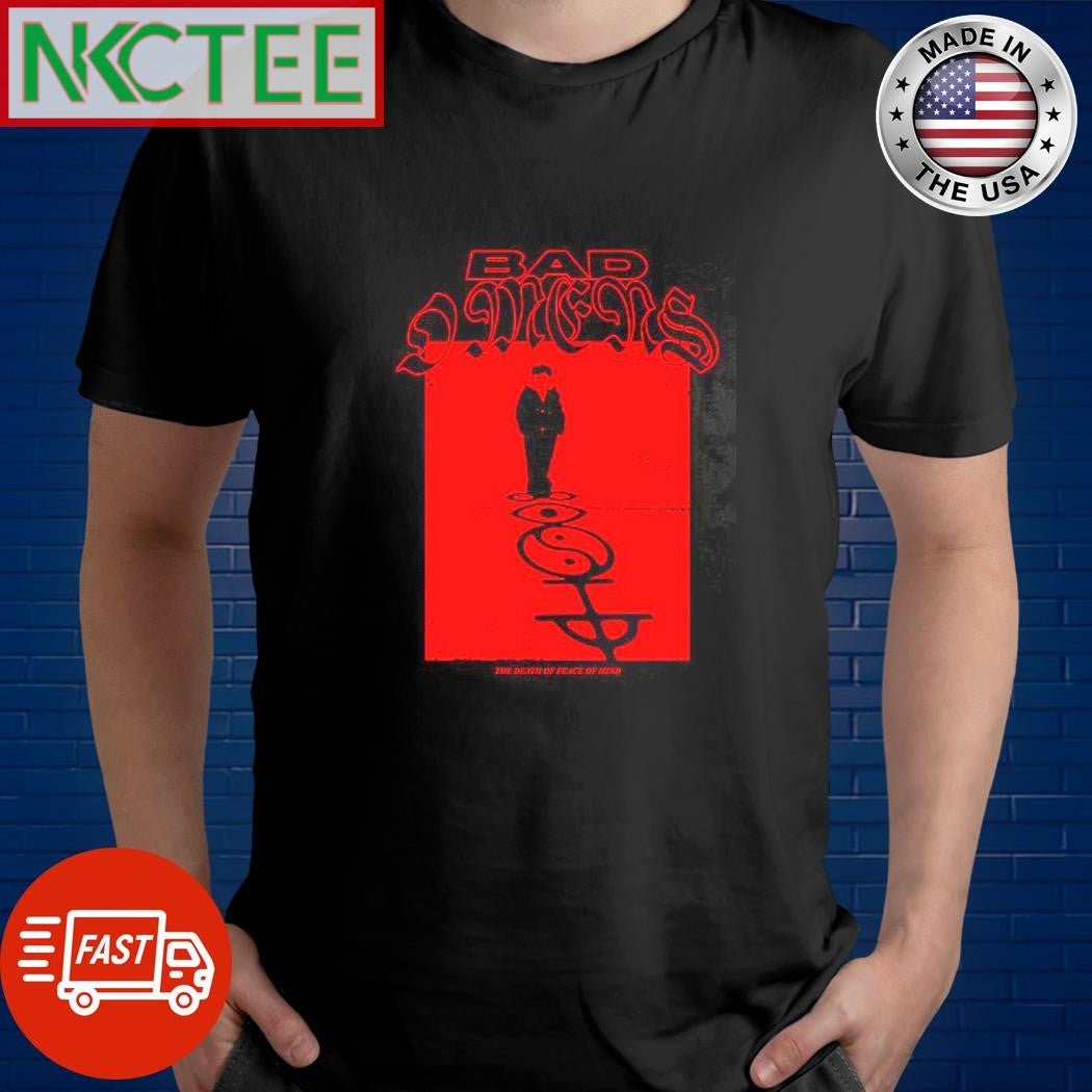 Premium Bad omens the omen the death of peace of mind paint shirt