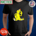Premium Banana Peely Peace Sign shirt