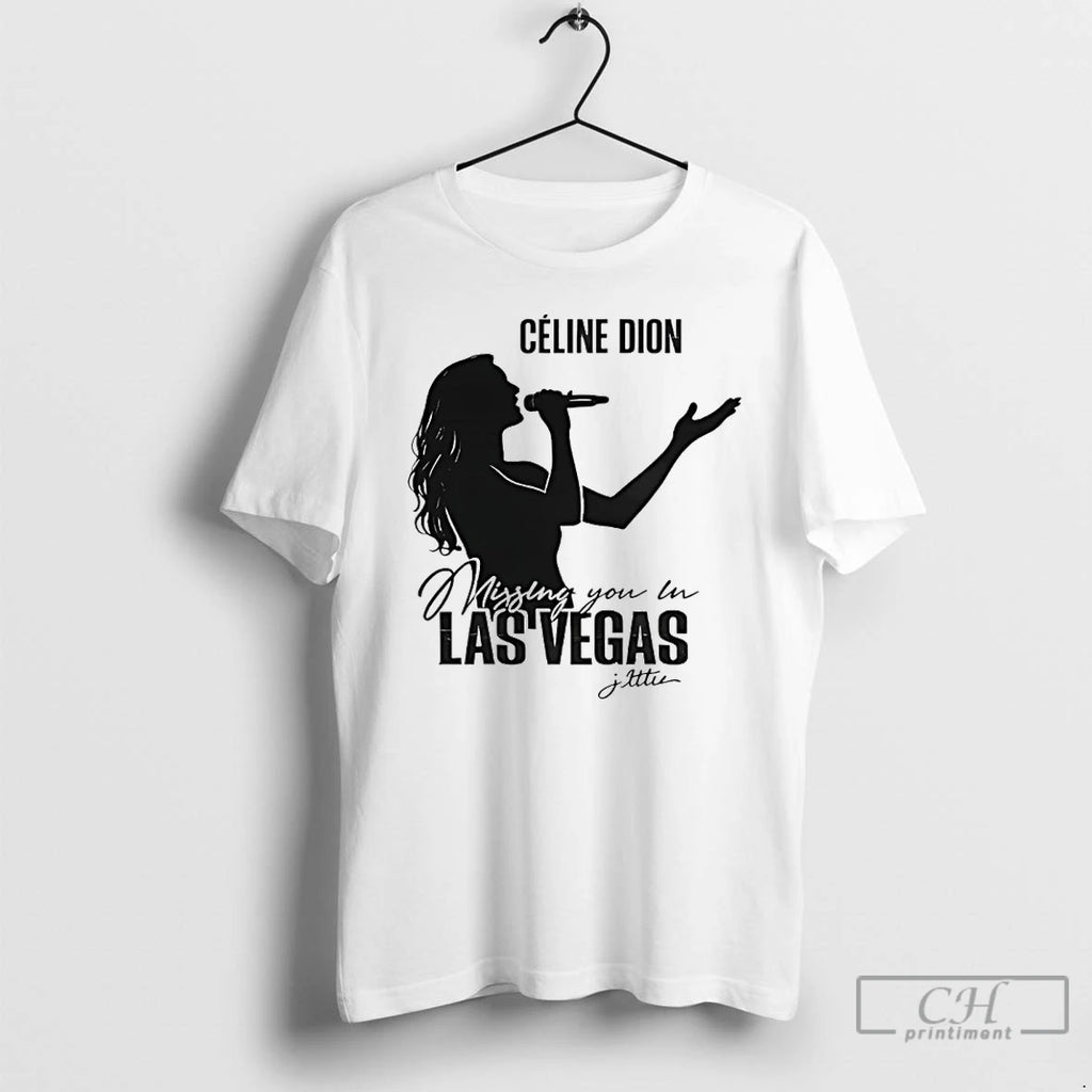 Premium Celine Dion Missing You In Las Vegas