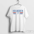 Premium Chet Holmgren 7 Oklahoma City Thunder Player Name And Number