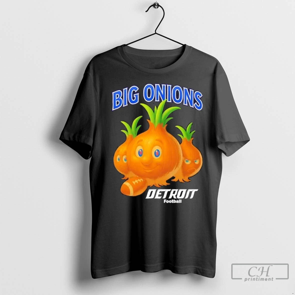 Premium Detroit Lions Big Onions Football