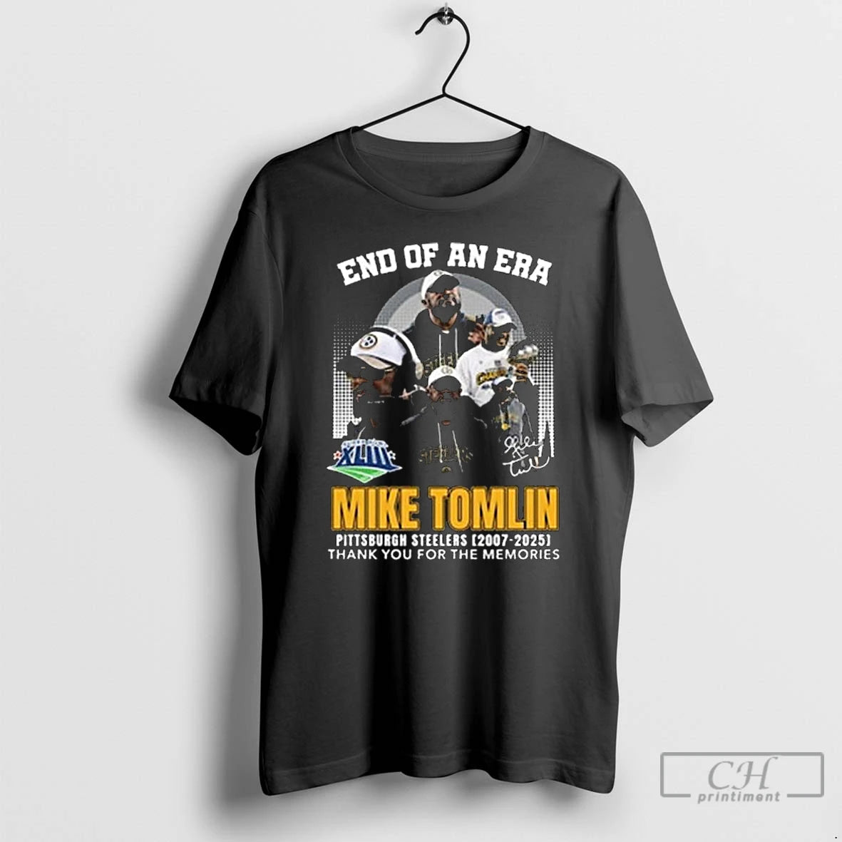 Premium End Of An Era Mike Tomlin Steelers 2007 2025 Thank You For The Memories