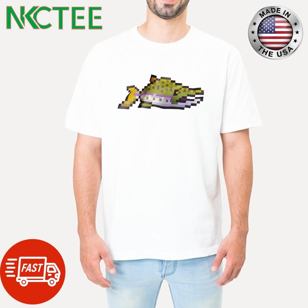 Premium FISH NFT pixel shirt