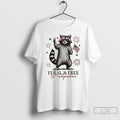 Premium Feral But Free Patriotic Raccoon Usa 250th Anniversary