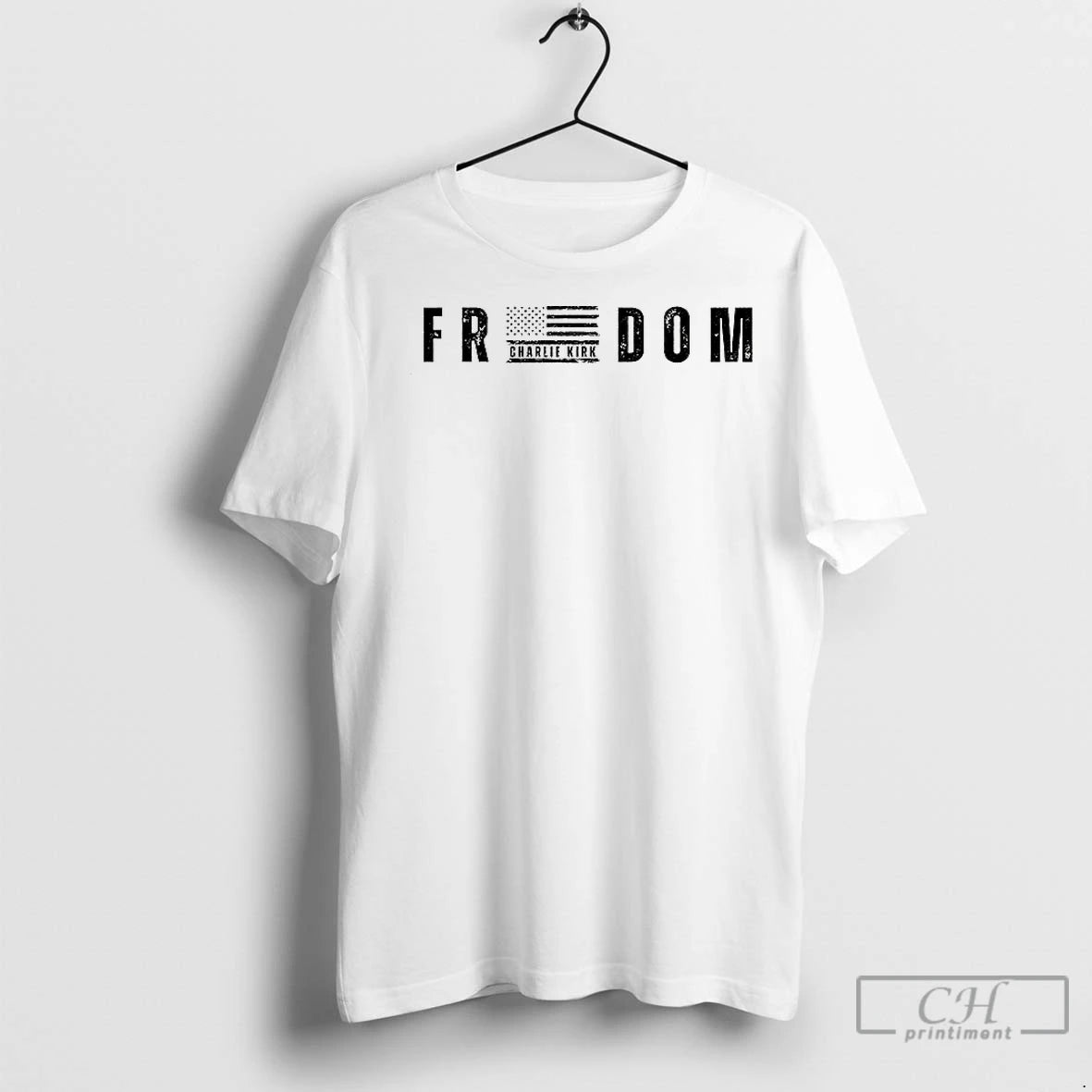 Premium Freedom Charlie Kirk Pray For Charlie Kirk Make America Great Again Usa Flag