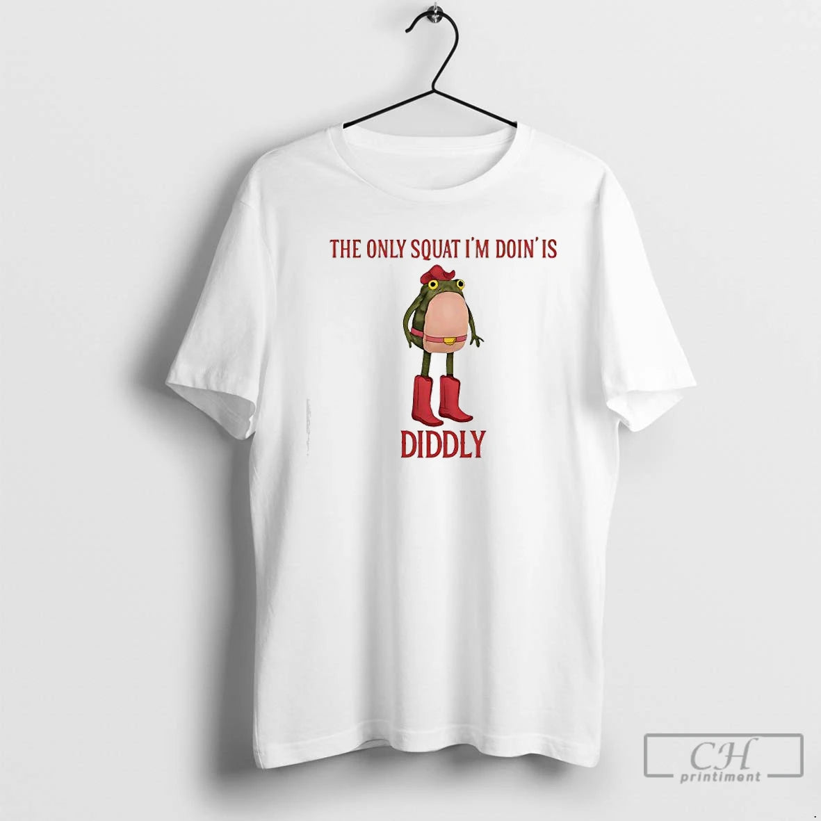 Premium Frog The Only Squat Im Doinis Diddly