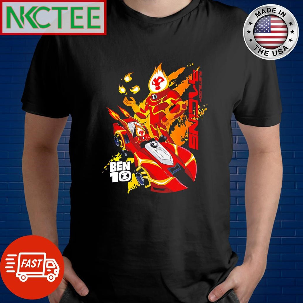Premium Heatblast Ben 10 car shirt