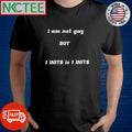 Premium I am not gay BUT 1 INIT$ is 1 INIT$ shirt