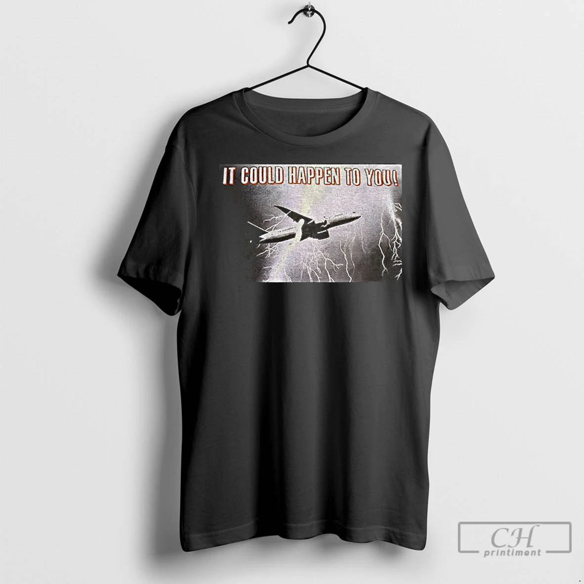 Premium It Could Happen To You Plane Lightning Vintage
