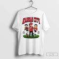 Premium Kansas City Big Head Patrick Mahomes Travis Kelce And Andy Reid T Shirts Sweater
