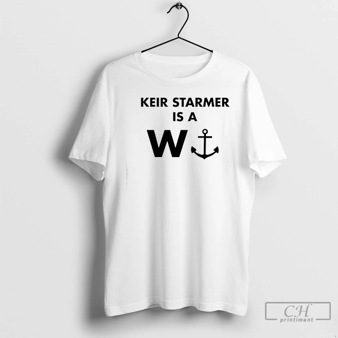 Premium Keir Starmer W Anchor Graphic