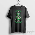 Premium Kinda Festive But Not Too Much Skulls Christmas Tree Cat