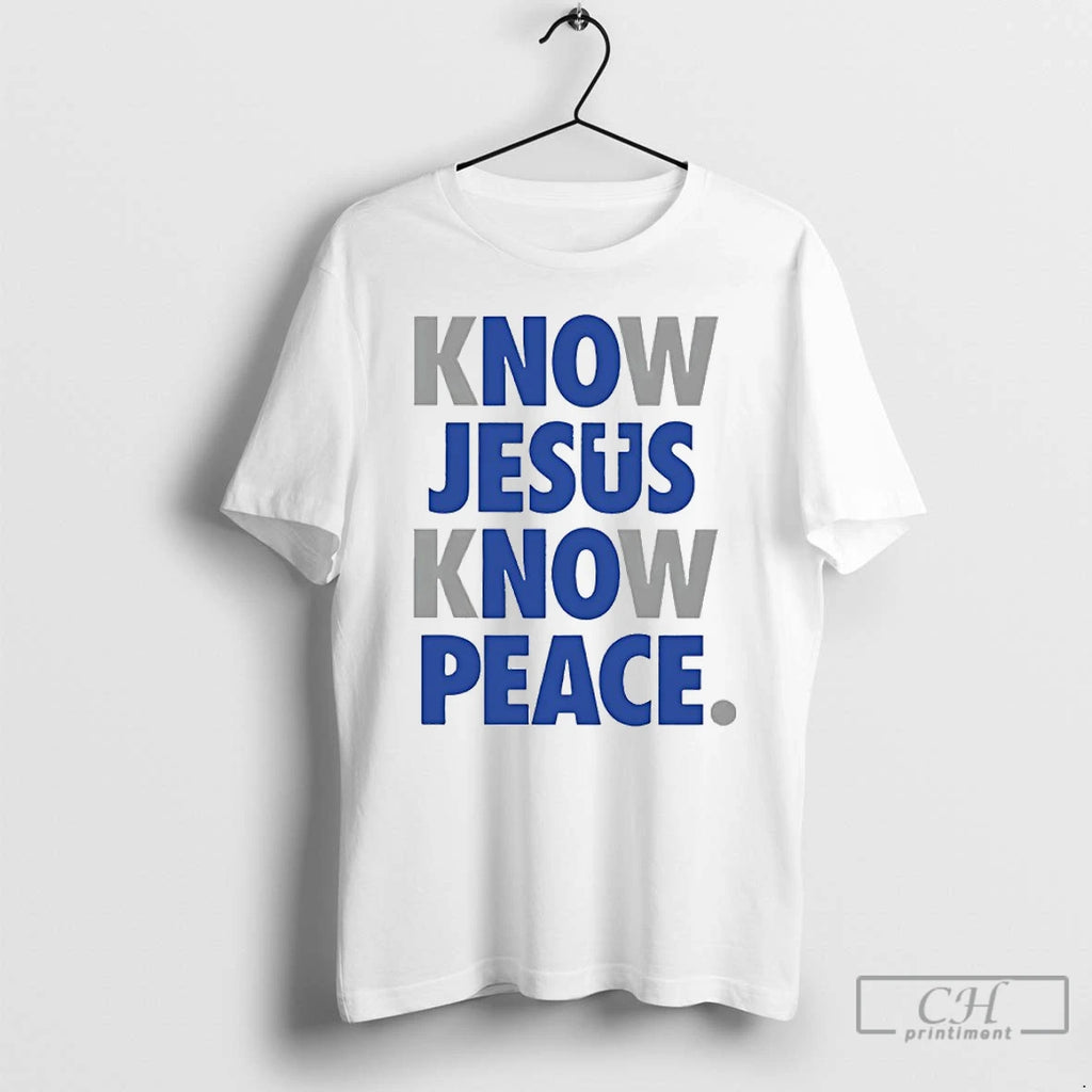 Premium Know Jesus Know Peace