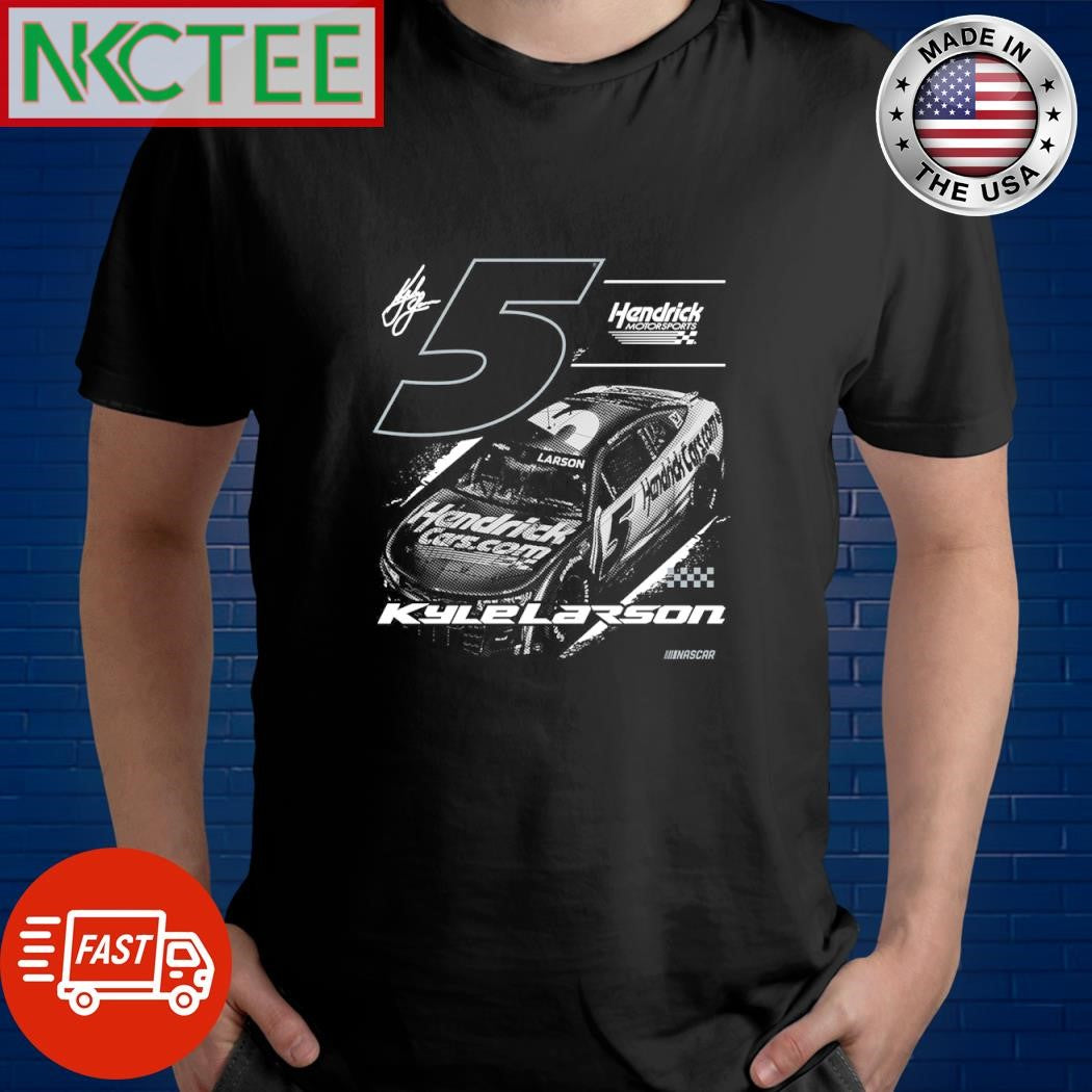 Premium Kyle Larson Hendrick Motorsports Team signature car shirt