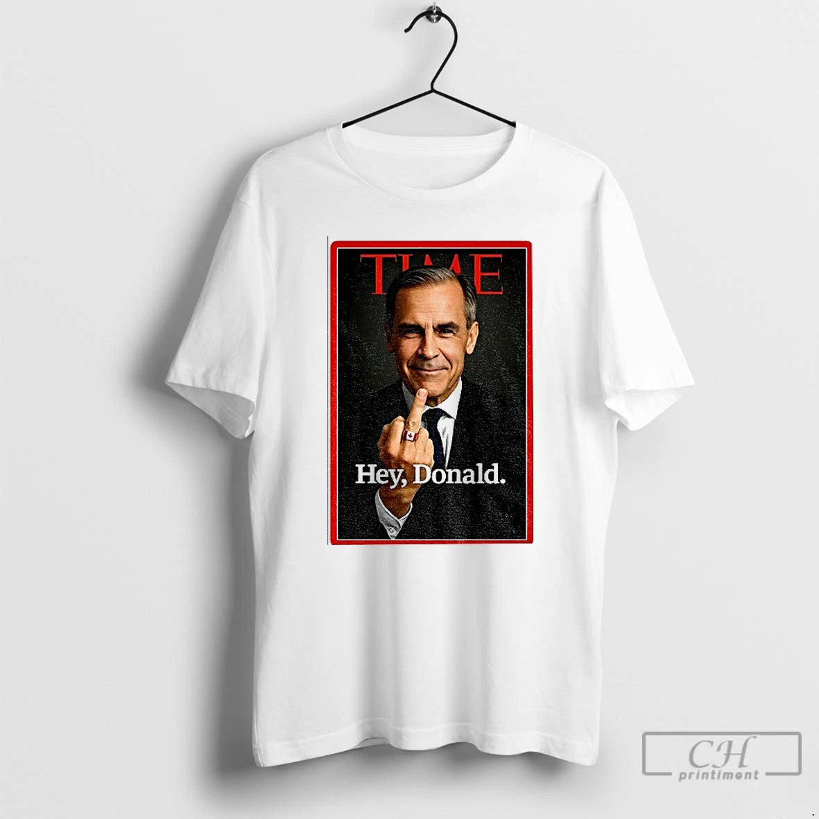 Premium Mark Carney Middle Finger Time Hey Donald