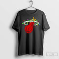 Premium Miami Heat Logo Lights Merry Christmas