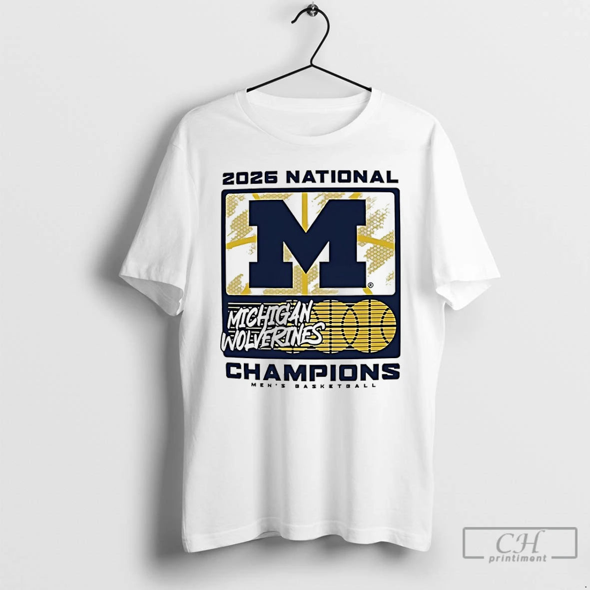 Premium Michigan Wolverines 2026 Mens Basketball National Champions Stare Down Champions