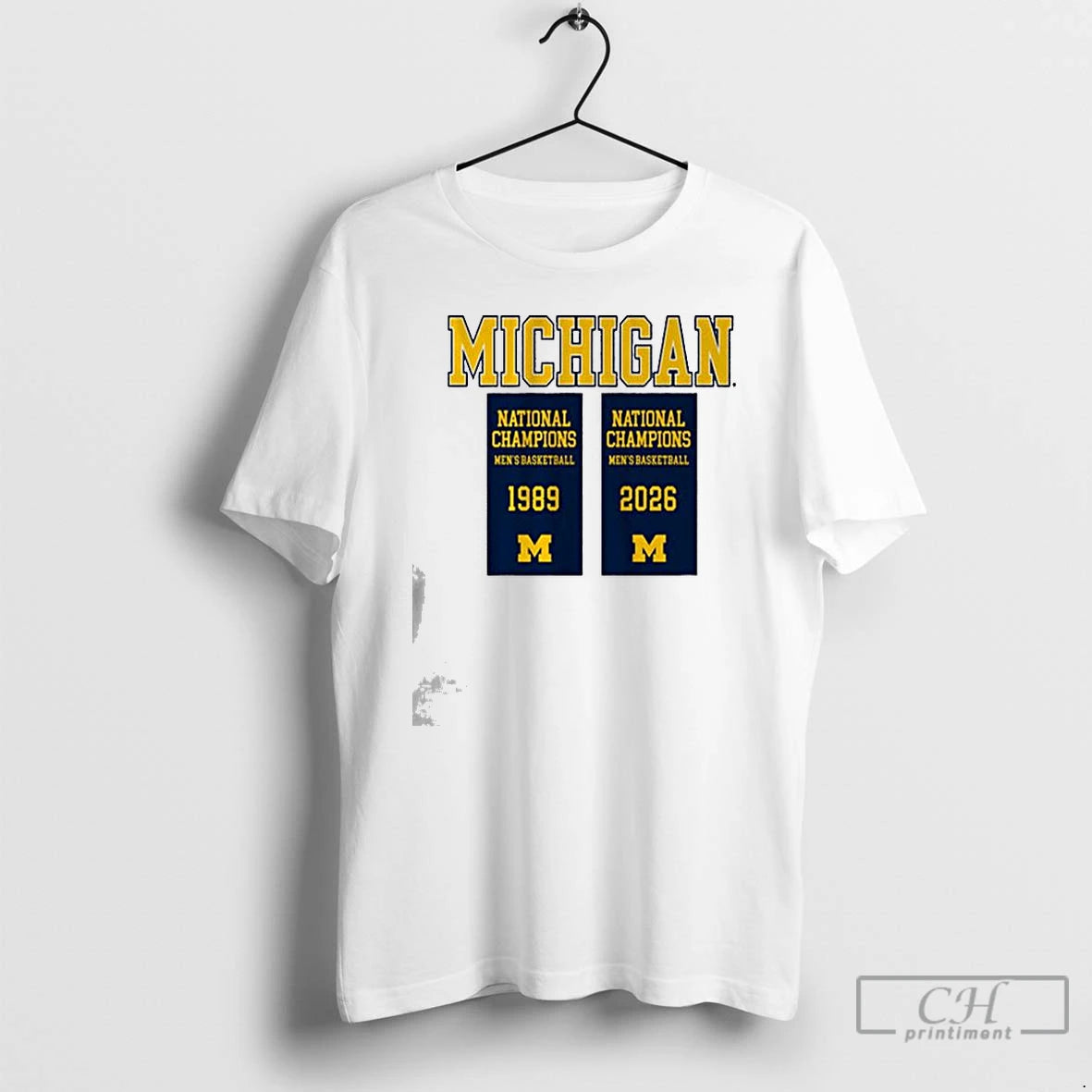 Premium Michigan Wolverines Mbb 2026 National Champions Banners