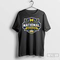 Premium Michigan Wolverines Mens Basketball National Champions Maize Logo 2026