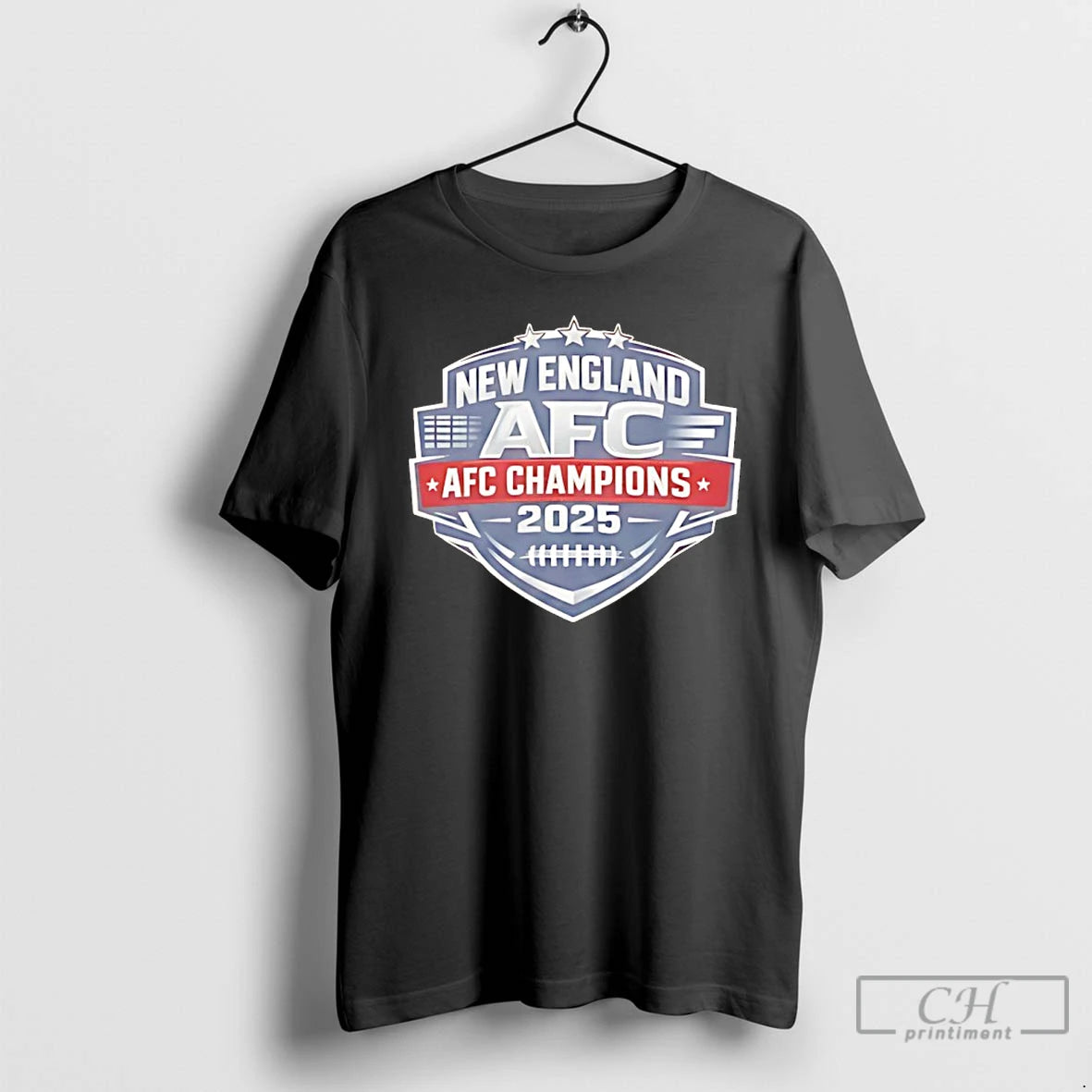 Premium New England Afc Champions 2025 Logo