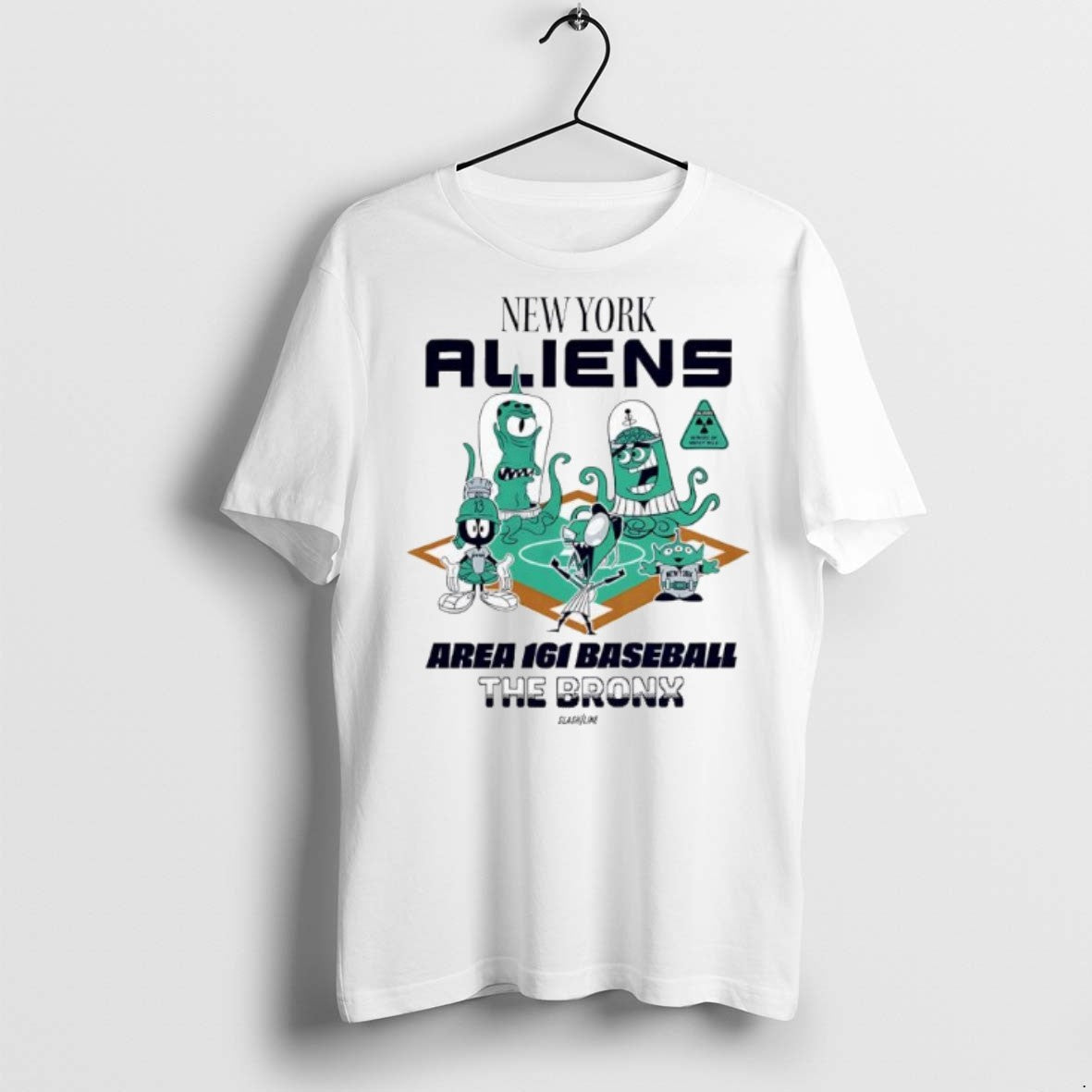 Premium New York Aliens Area 161 Baseball The Bronx Graphic T Shirts