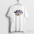 Premium Nhl Nashville Predators Logo Celebrate Pride Month 2026 Rainbow Flag