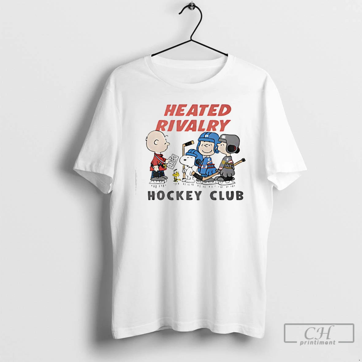 Premium Peanuts Characters Heated Rivalry Hockey Club