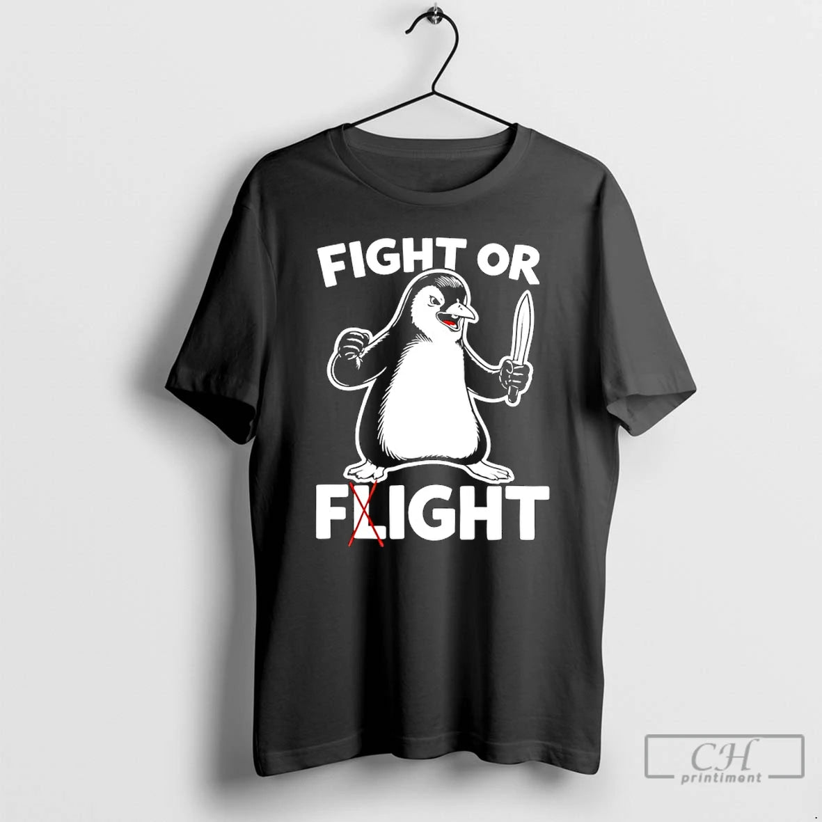 Premium Penguin Fight Or Flight 2026 Meme