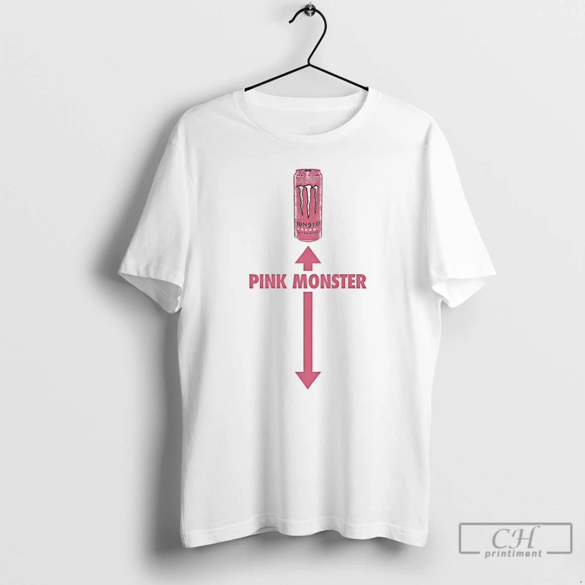 Premium Pink Monster Below