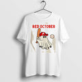Red October Halloween Philadelphia Phillies Baseball Ghost T Shirts
