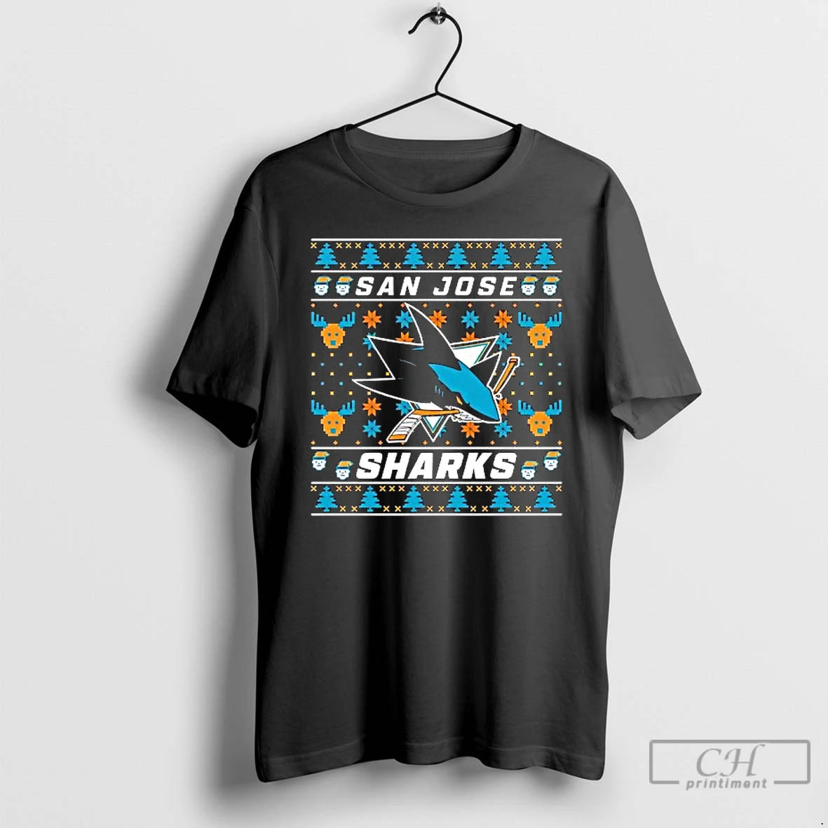 Premium San Jose Sharks 2025 Holiday Ugly Christmas