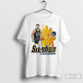 Premium Steph Curry Golden State Warriors Signature 30 Retro Vibe Graphic